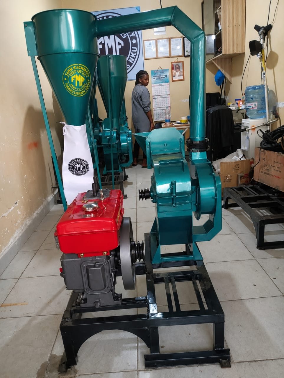 GM25 Grade 2 Posho Mill (10HP Diesel Engine)